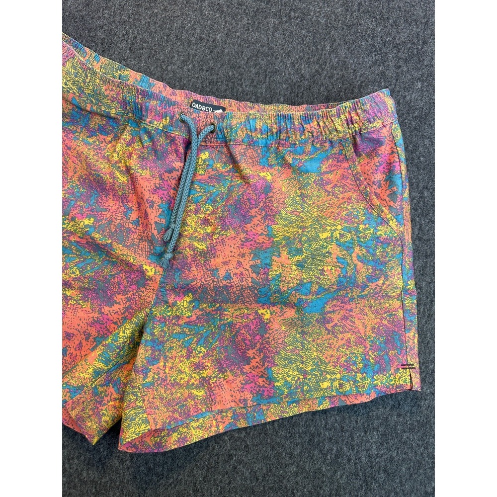 Toad and Co Boundless Shorts Pull On Dreamsicle Pix Print Outdoor Women's XL - Picture 4 of 15